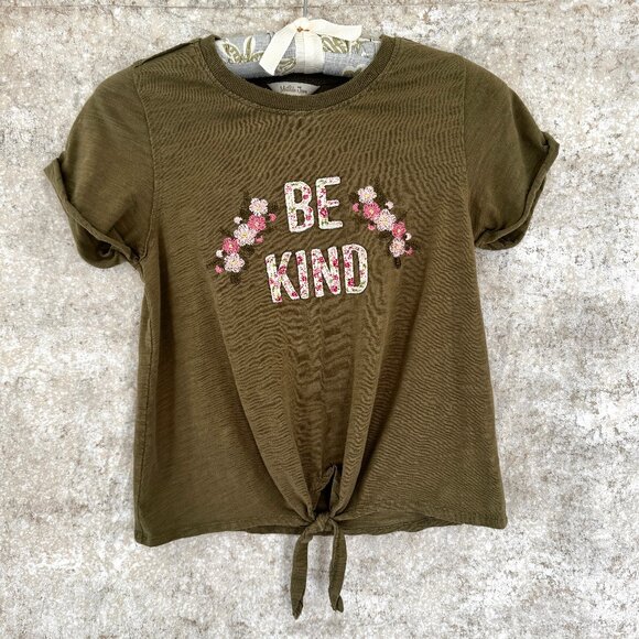 Matilda Jane "Be Kind" Floral T-shirt - 14 - Picture 1 of 5